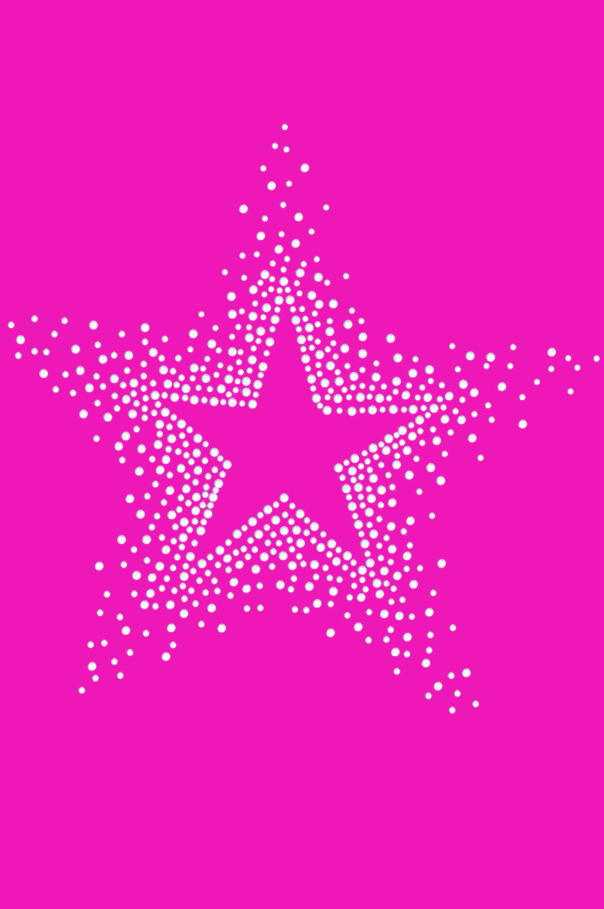 Star (Clear Rhinestones) - Bandanna