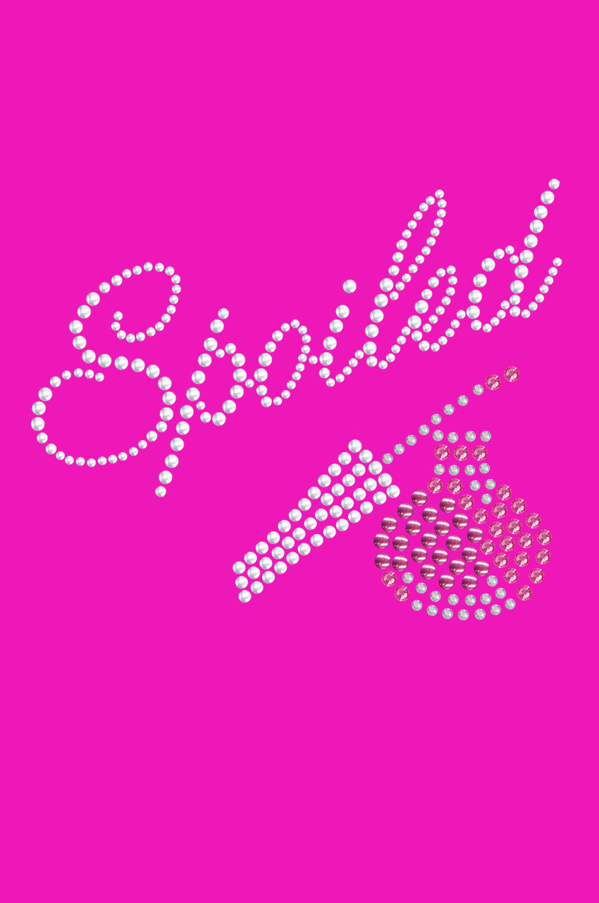 Spoiled with Austrian crystal Nail Polish - Womens T-shirt