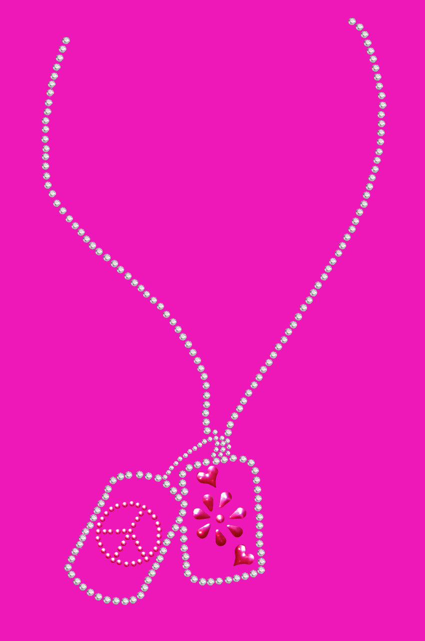 Dog Tags Necklace 2- Womens T-shirt