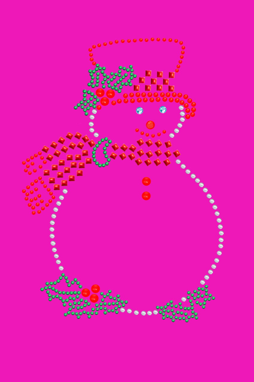 Snowman Outline - Womens T-shirt