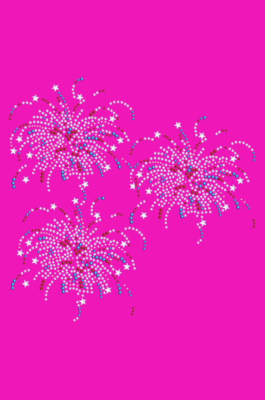 FIreworks (Cluster of Three) - Womens T-shirt