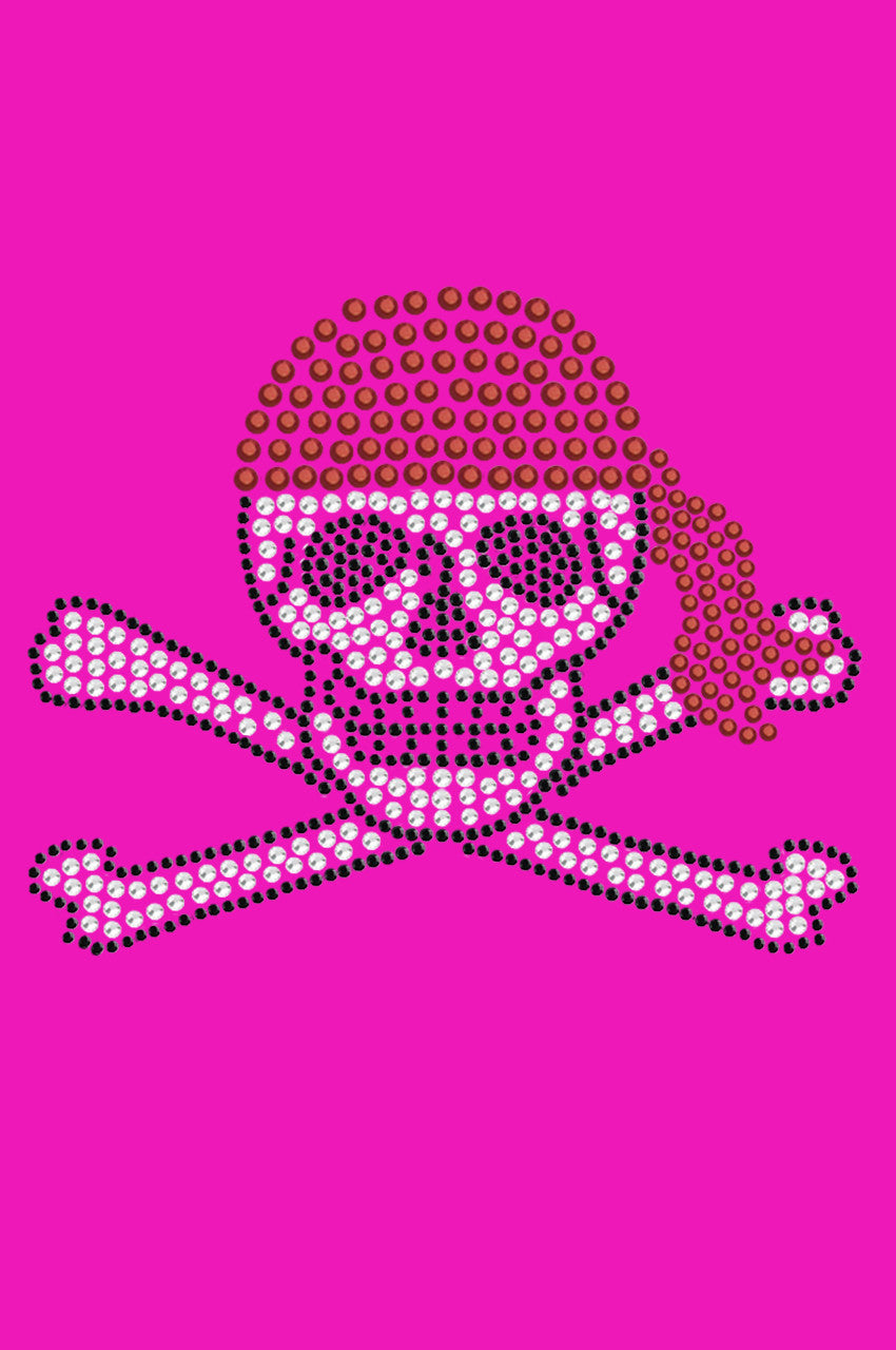 Skull with Red Bandanna - Bandanna