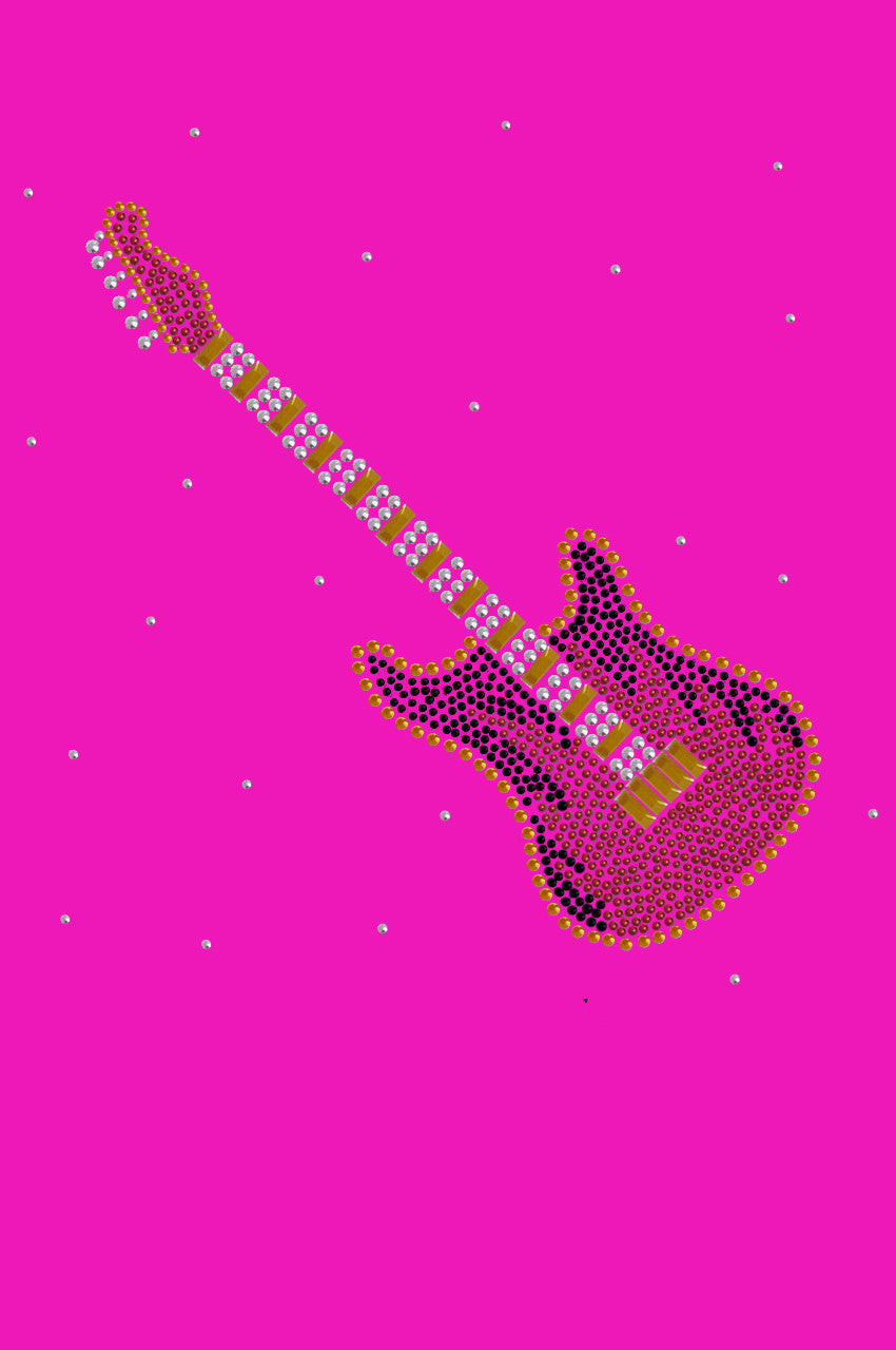 Guitar (Red & Gold) - Bandanna