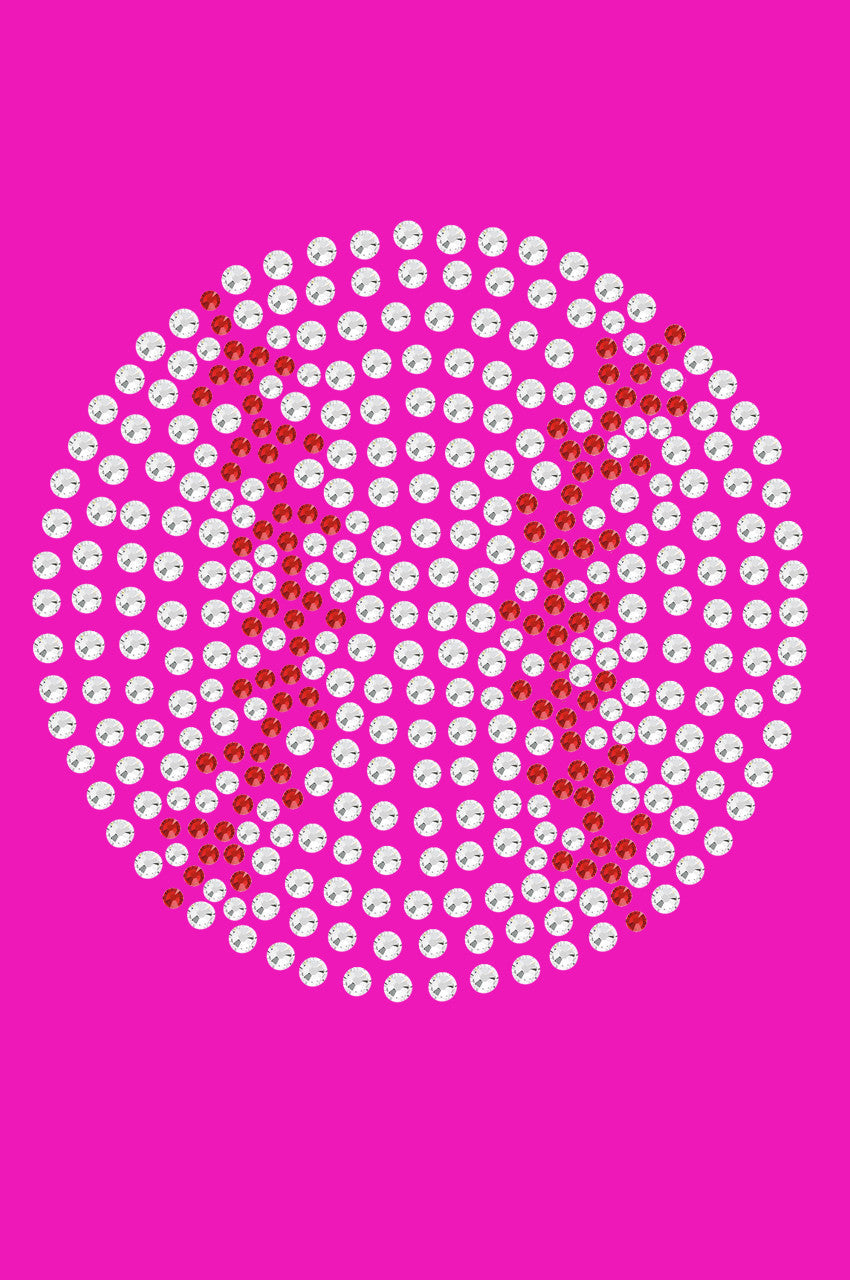 Baseball (Rhinestone) - Womens Tee