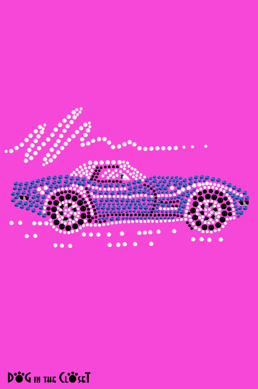 Blue Corvette - Womens T-shirt