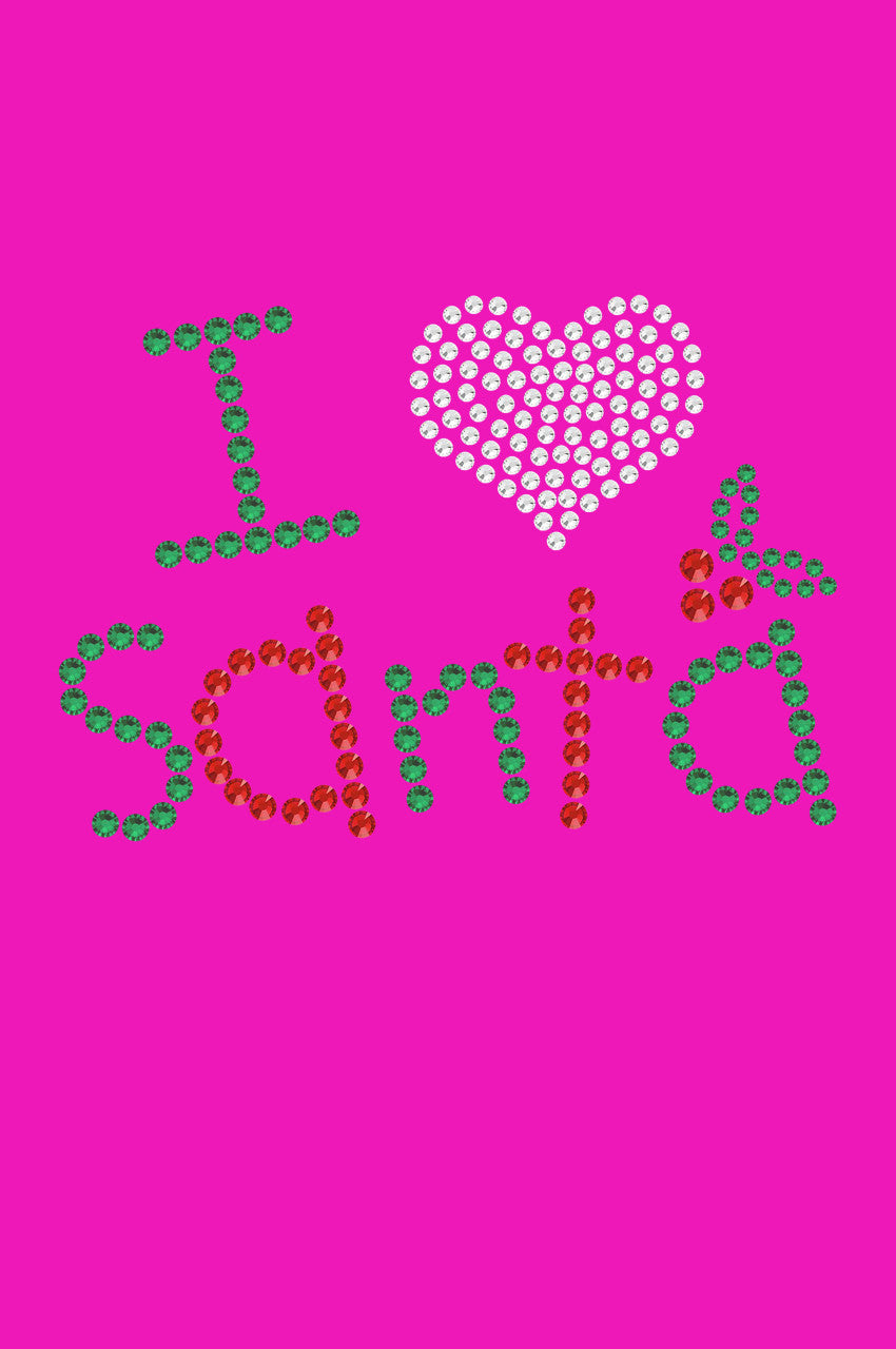 I Love Santa - Bandana