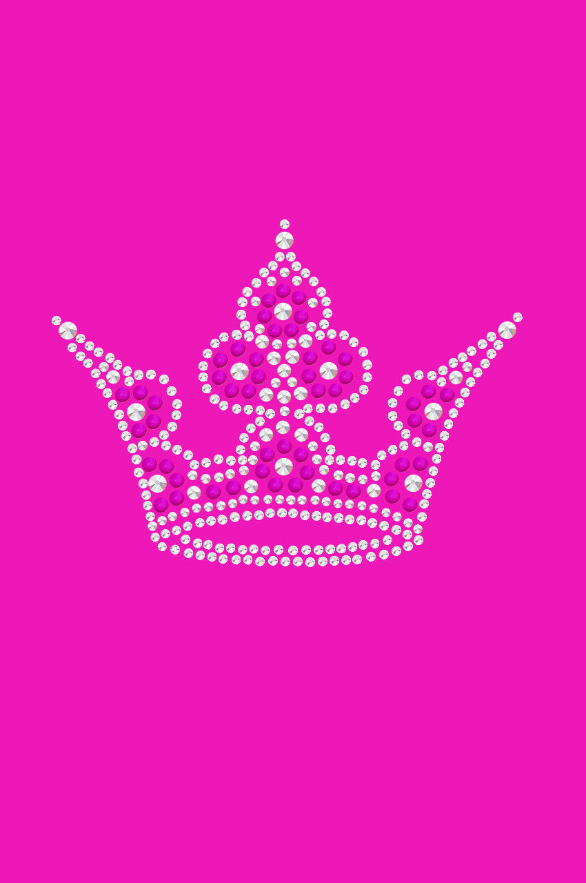 Crown 6 (Pink, & AB) - Womens T-shirt