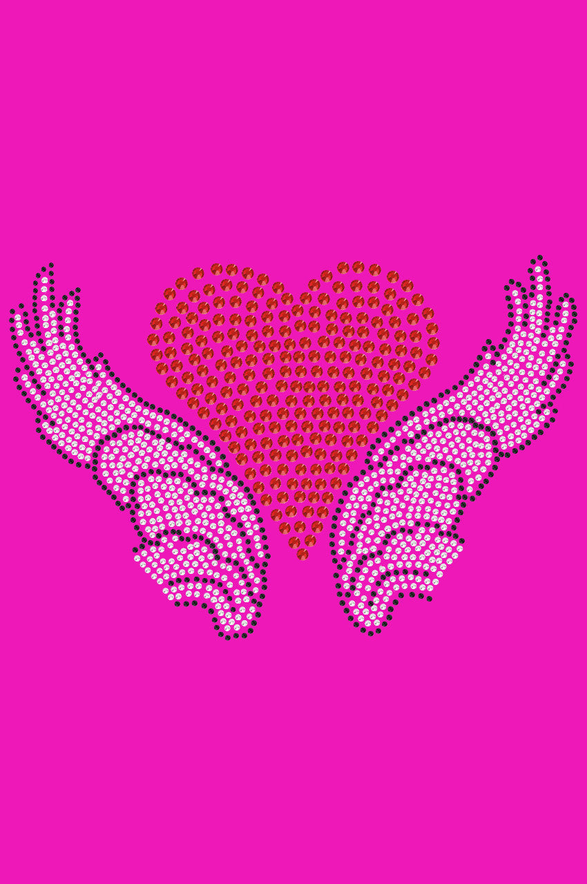 Heart with Wings 2 - Womens T-shirt