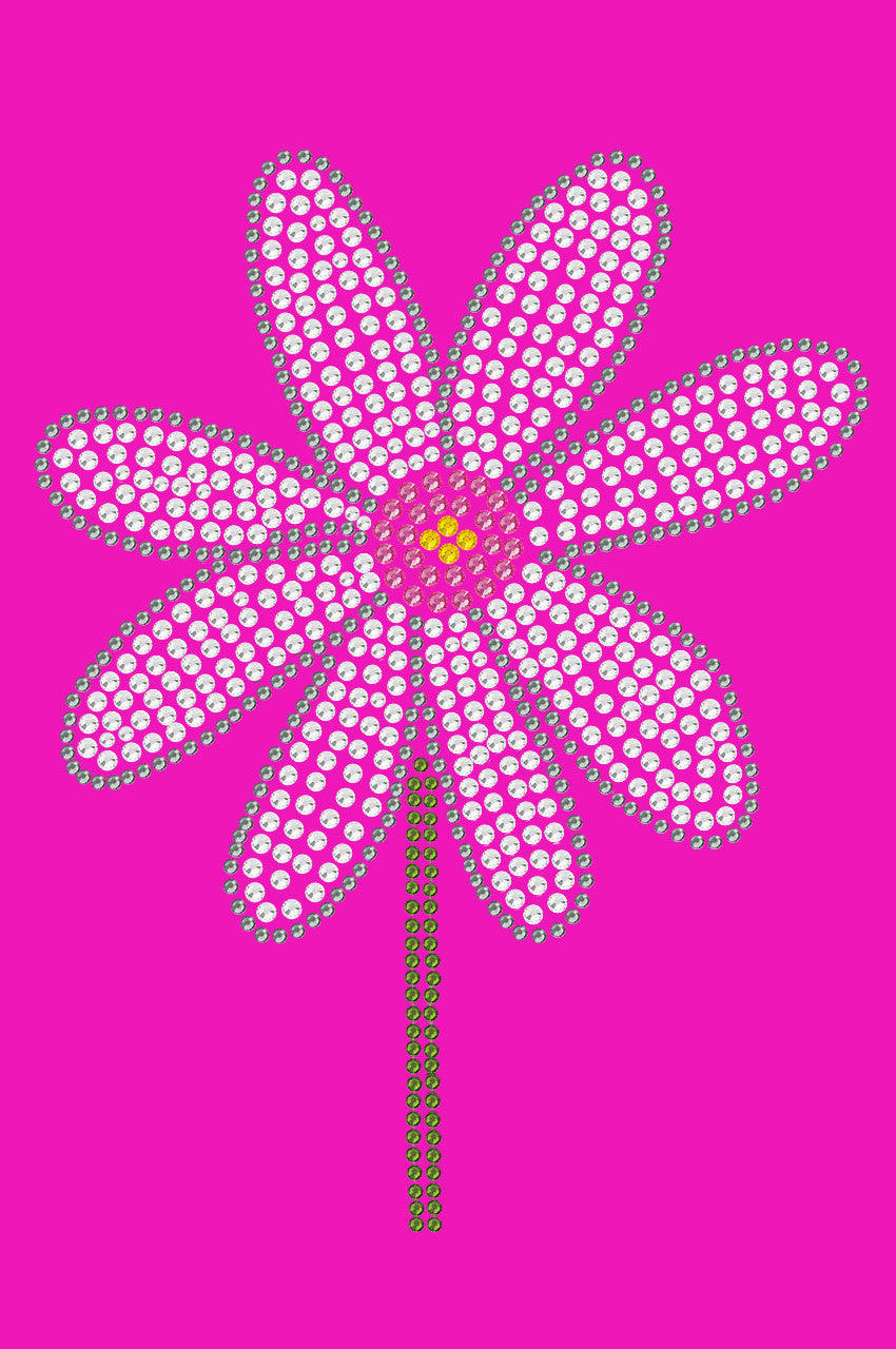 Daisy with Pink Center - Bandanna