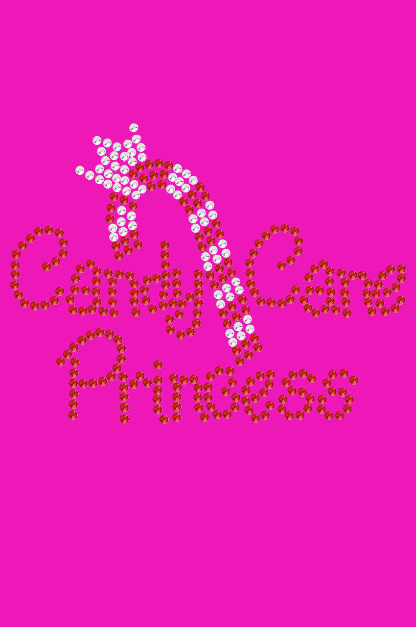 Candy Cane Princess - Womens T-shirt