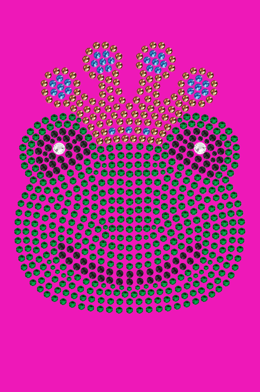 Frog with Blue Crown - Womens T-shirt