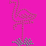 Pink Flamingo in Grass (Small) - Women's T-shirt