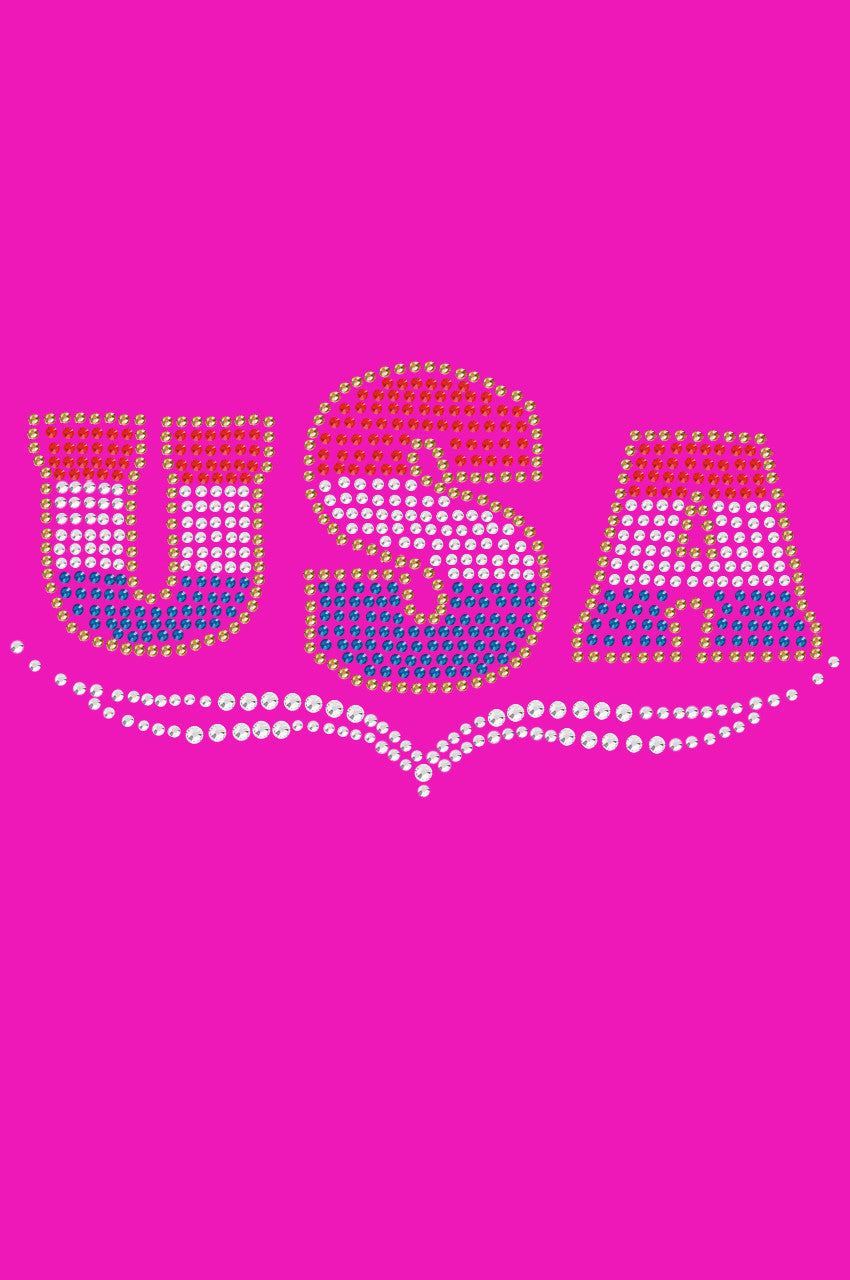 USA (Tricolor) - Womens T-shirt