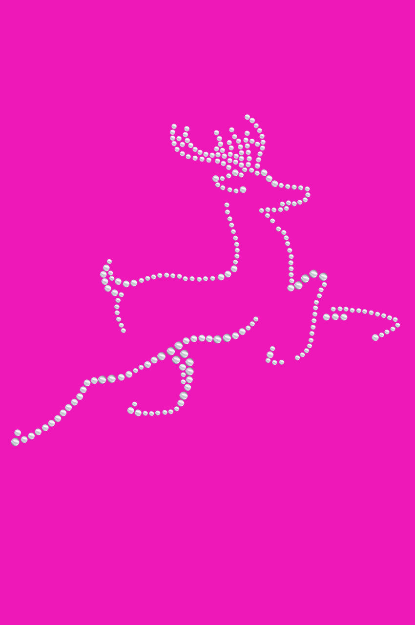 Nailhead Reindeer - Womens T-shirt