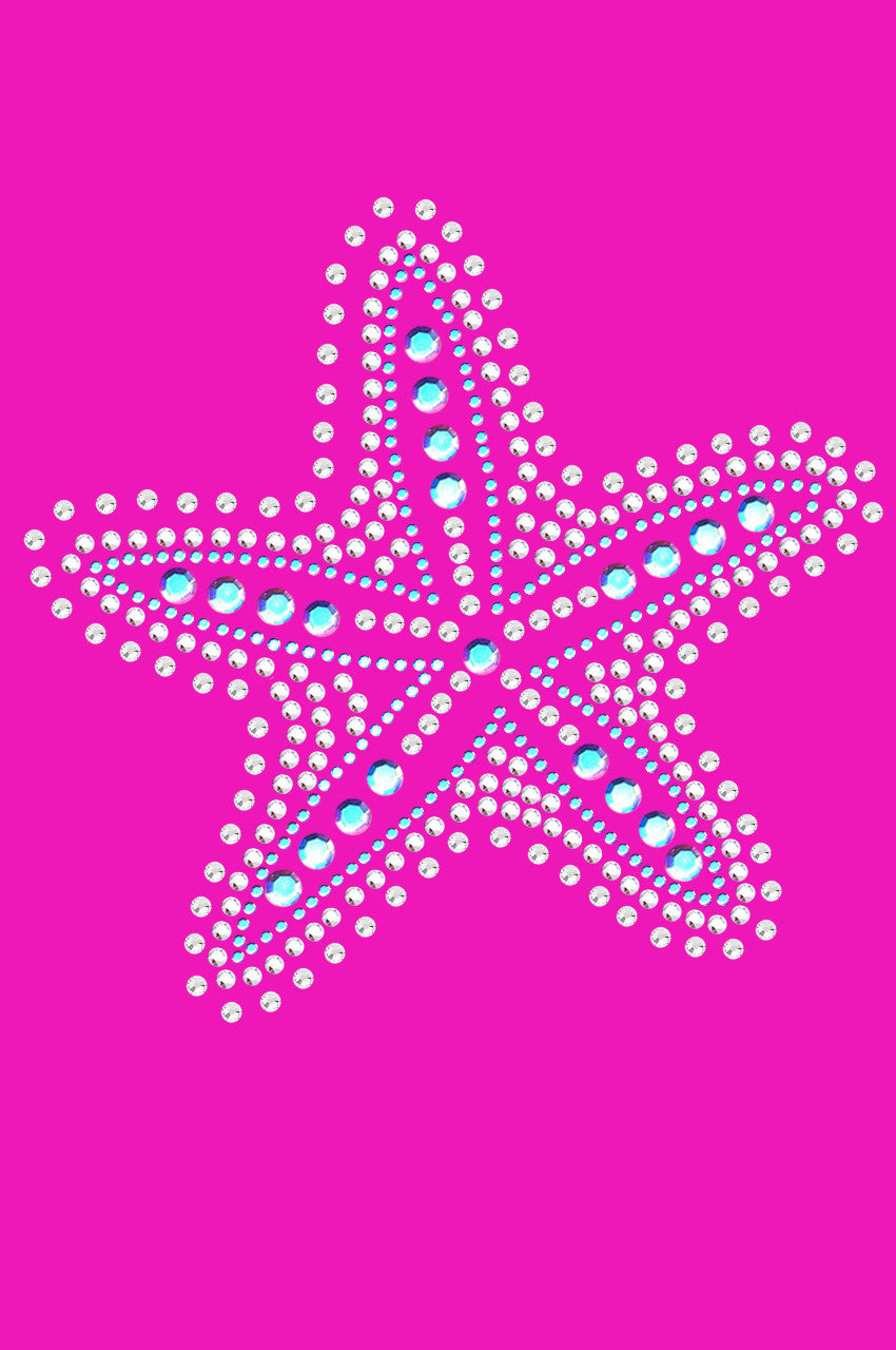 Iridescent AB Starfish - Womens Tee