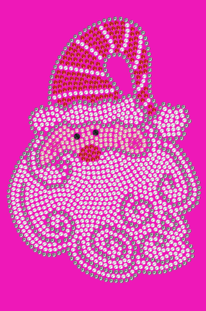 Santa Face with Curly Beard - Bandana