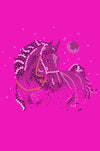 Horse with Stars & Moon - Women's T-shirt