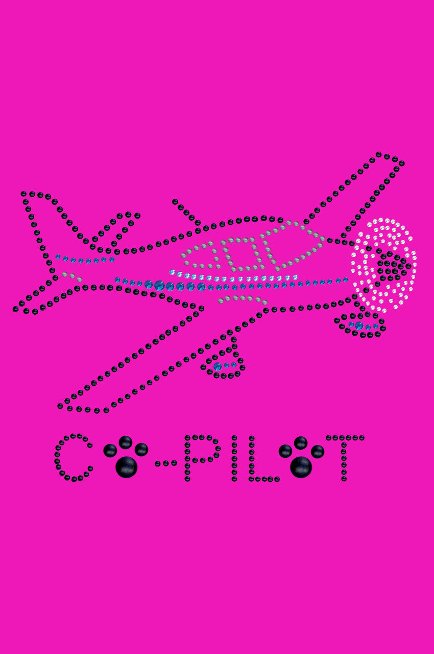 Co-Pilot Airplane (black) - Bandana