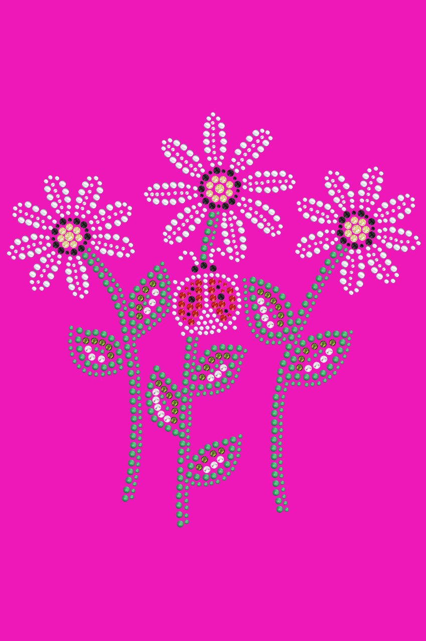 Daisies with Lady Bugs - Custom Tutu