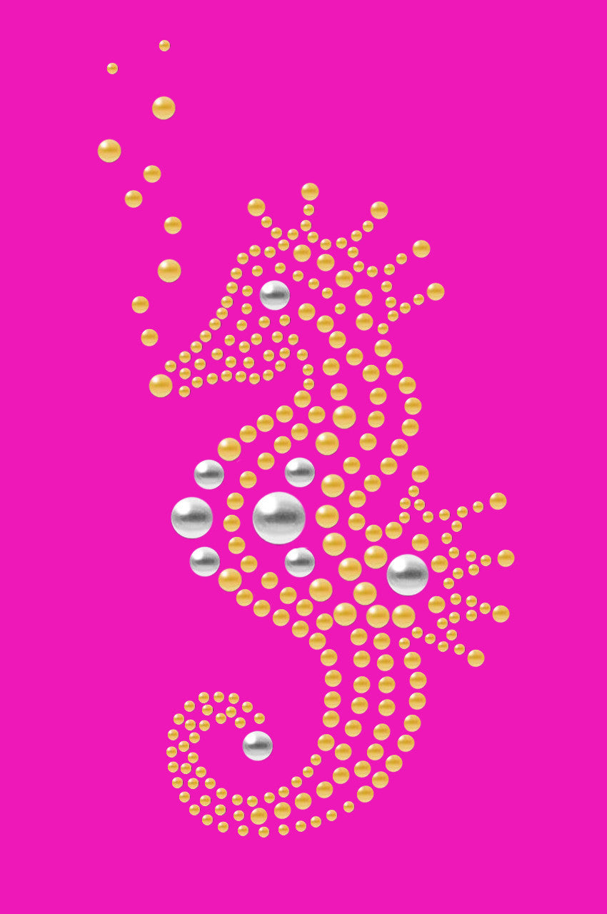 Seahorse (Nailhead) - Womens T-shirt