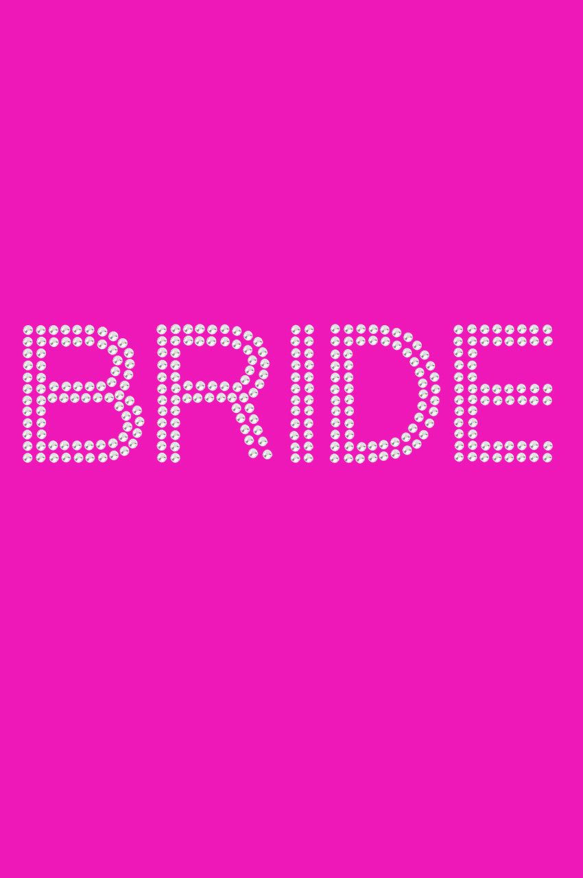 Bride (Large Block Letters)- Womens T-shirt