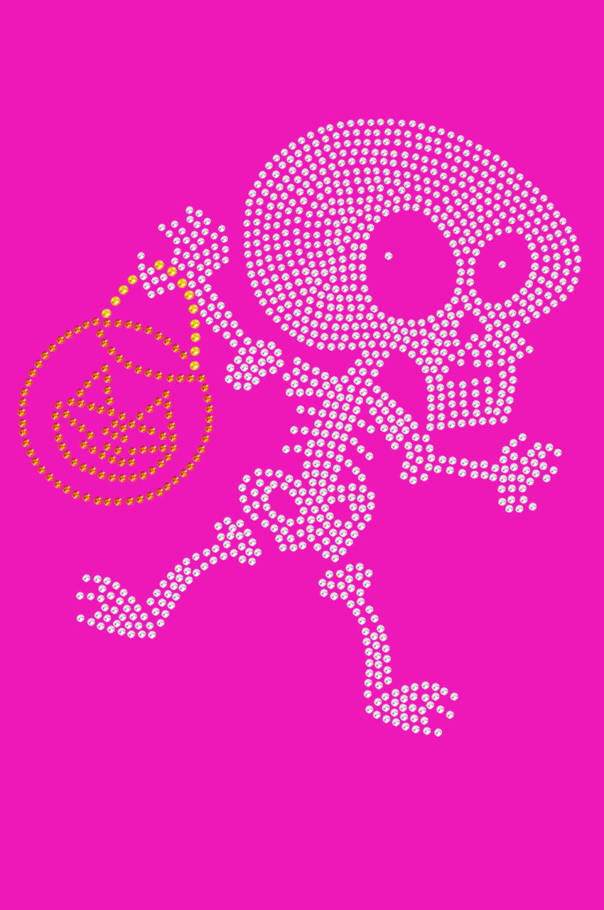 Trick or Treat Skeleton - Womens T-shirt