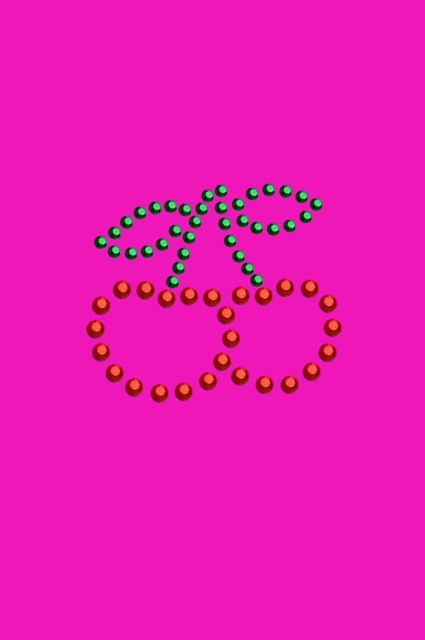 Cherries (Outline) - Womens T-shirt
