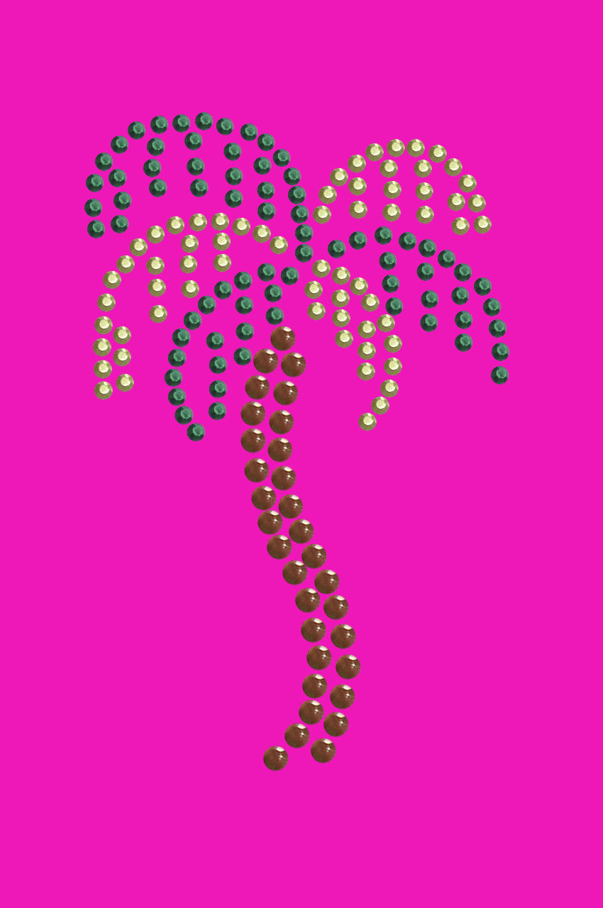 Palm Tree (Rhinestuds) - Bandanna