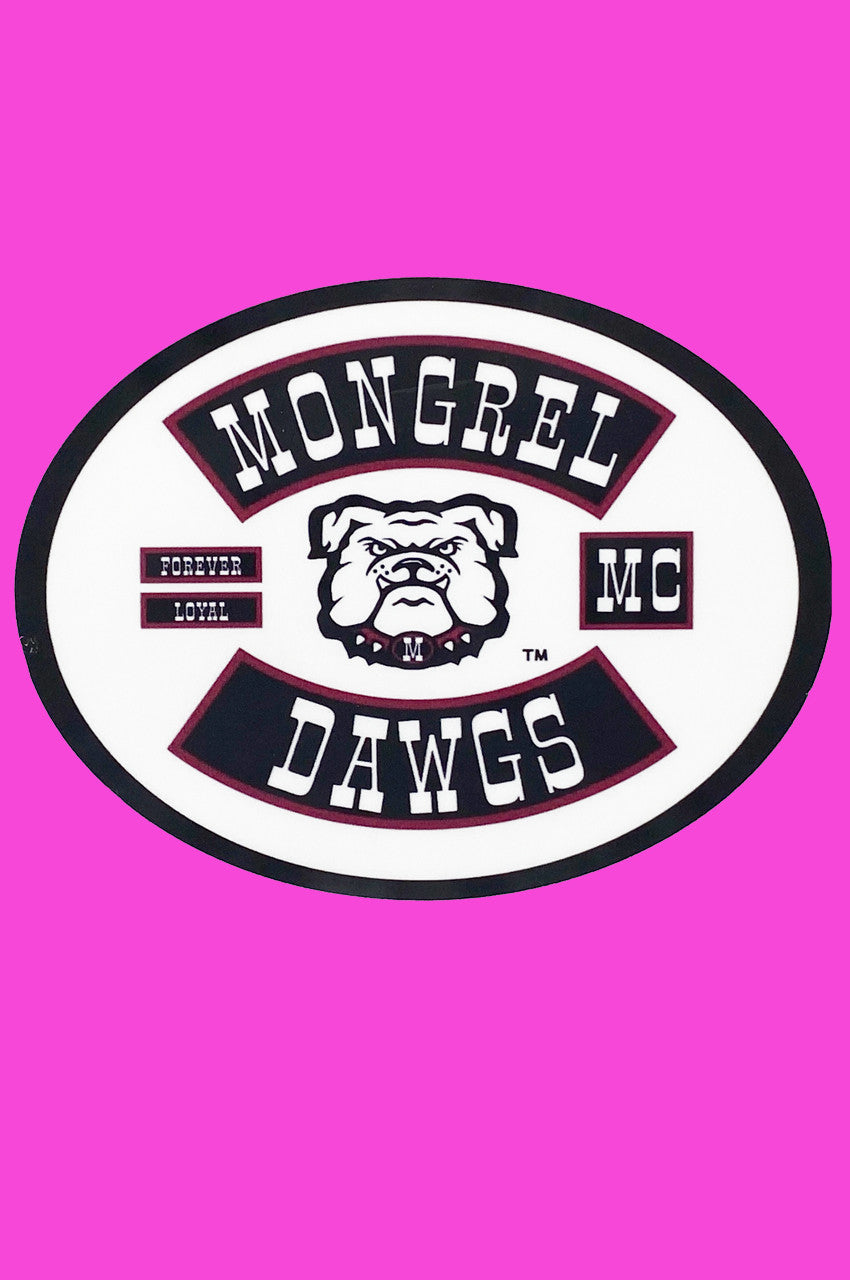 Mongrel Dawgs MC Logo Bandana
