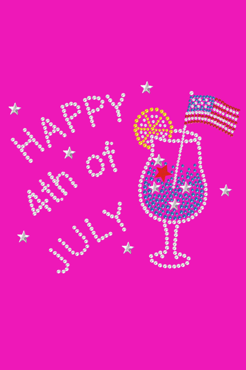 July 4th Cocktail - Womens T-shirt