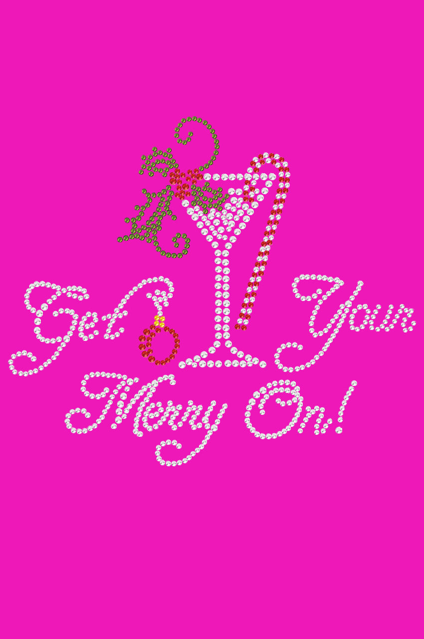 Christmas Martini - Womens Tee