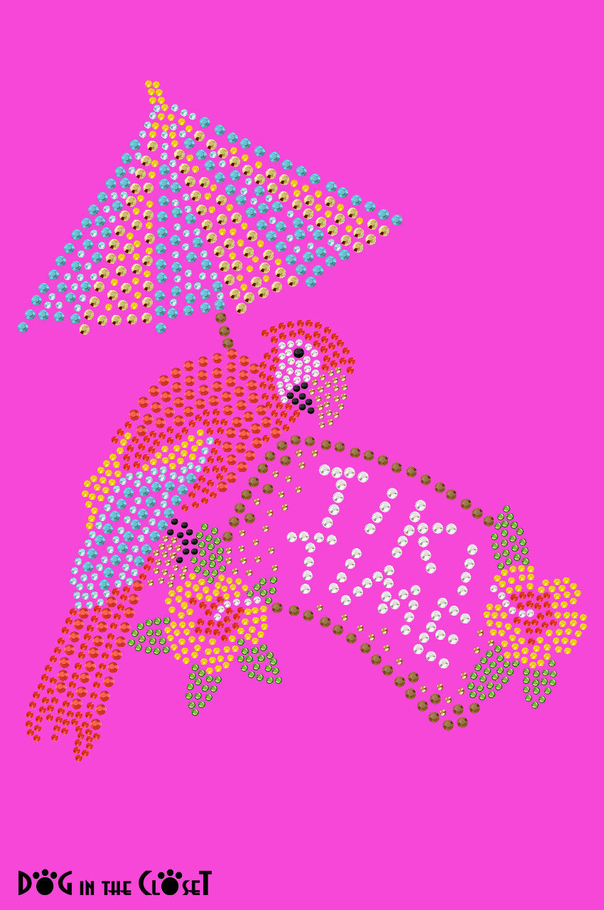 Tiki Time Parrot - Bandana