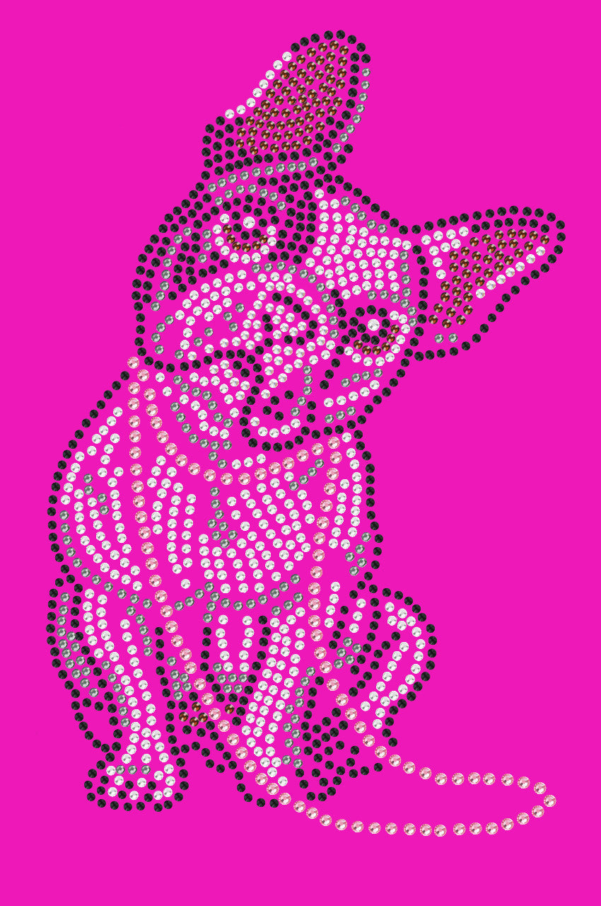 French Bull Dog with Necklace - Womens Tee