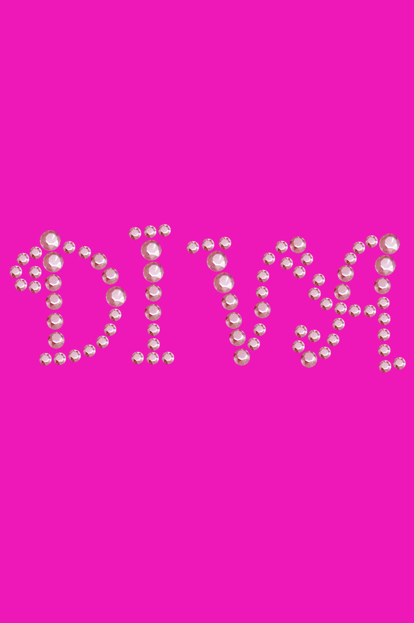 Diva (Pink Rhinestuds) - Women's T-shirt