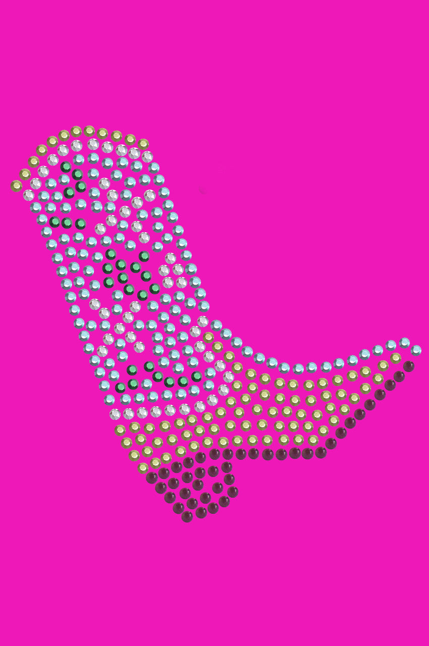 Boot (Green & Turquoise) - Women's T-shirt