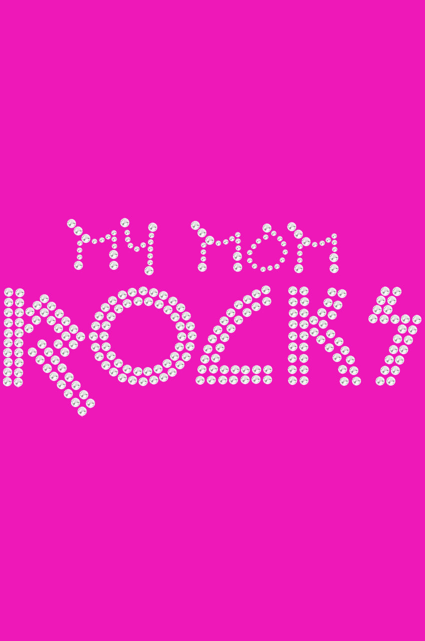 My Mom Rocks - Womens T-shirt