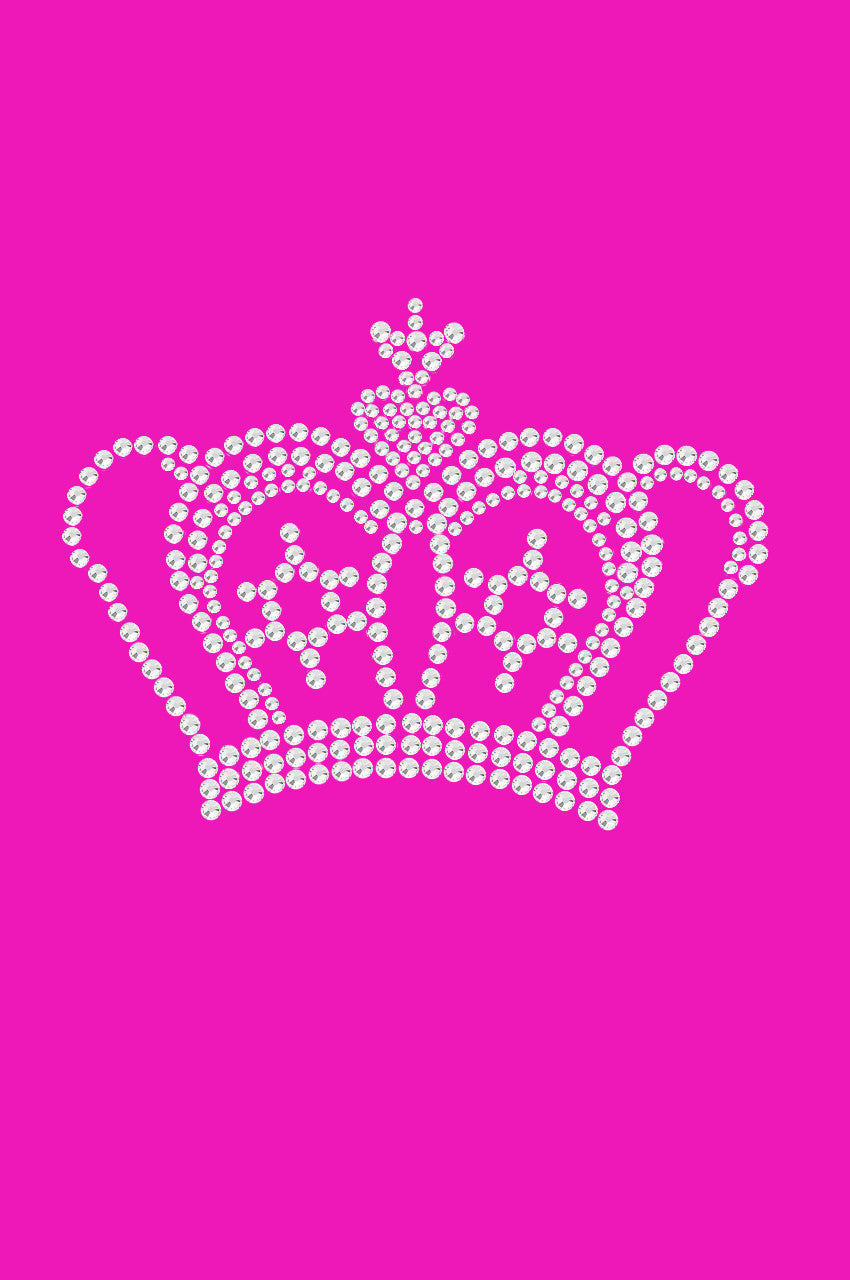 Crown 12 (Rhinestones) - Womens T-shirt