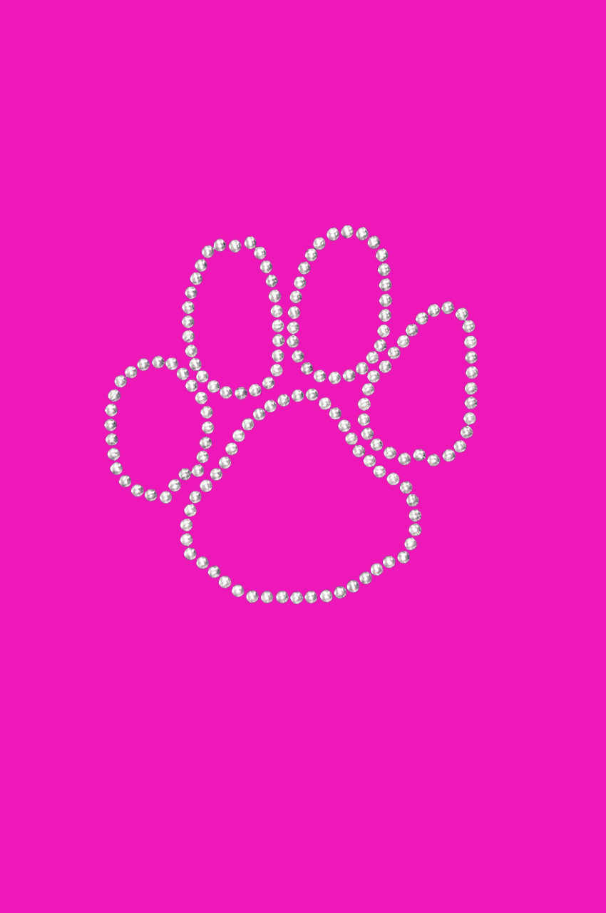 Paw (Silver Nailheads) - Women's T-shirt