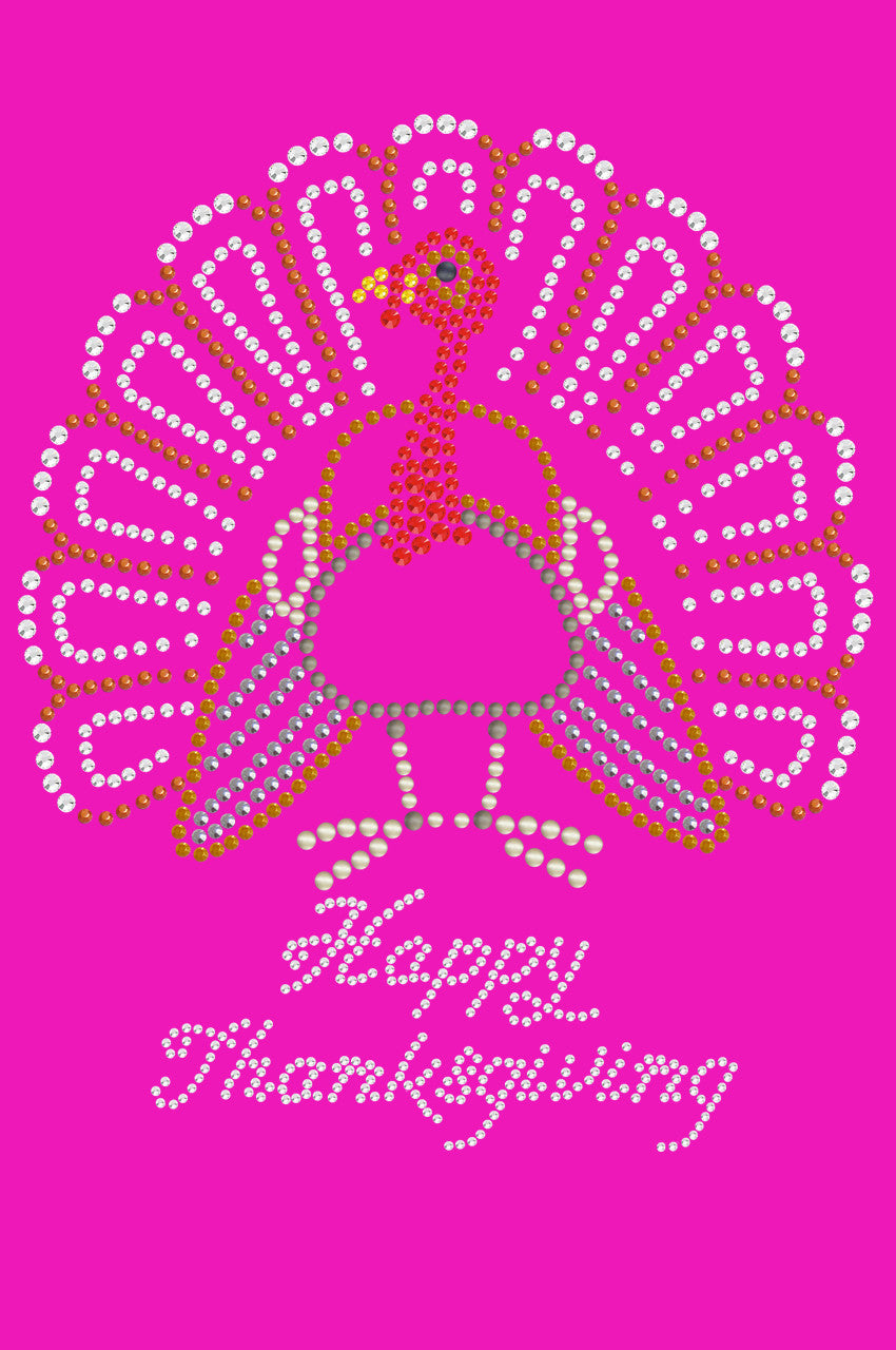Happy Thanksgiving Turkey 2 - Womens T-shirt
