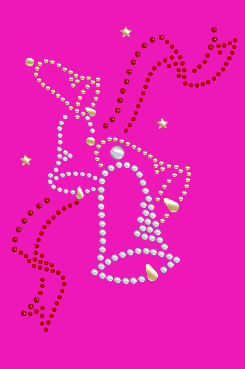 Nailhead Christmas Bells - Bandana