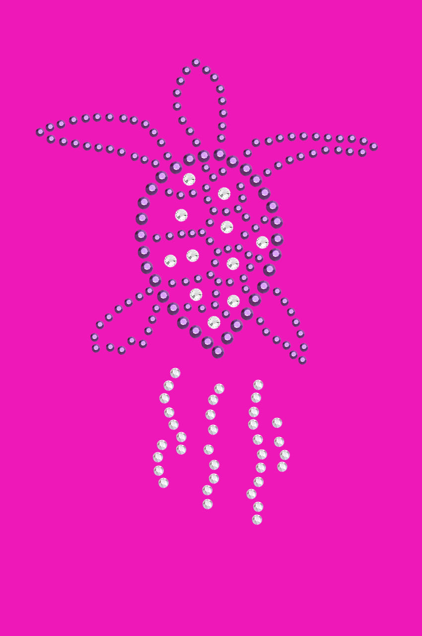 Sea Turtle (Purple) - Womens T-shirt