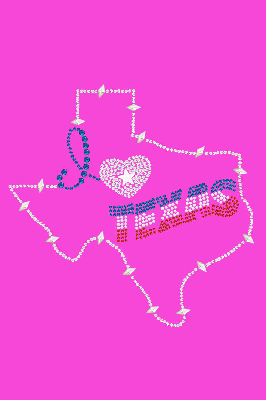 I Love Texas - Womens Tee