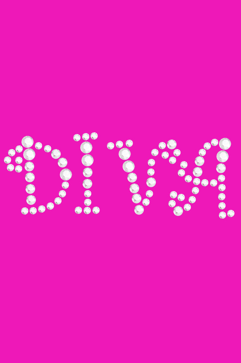 Diva (Silver Rhinestuds) - Women's T-shirt