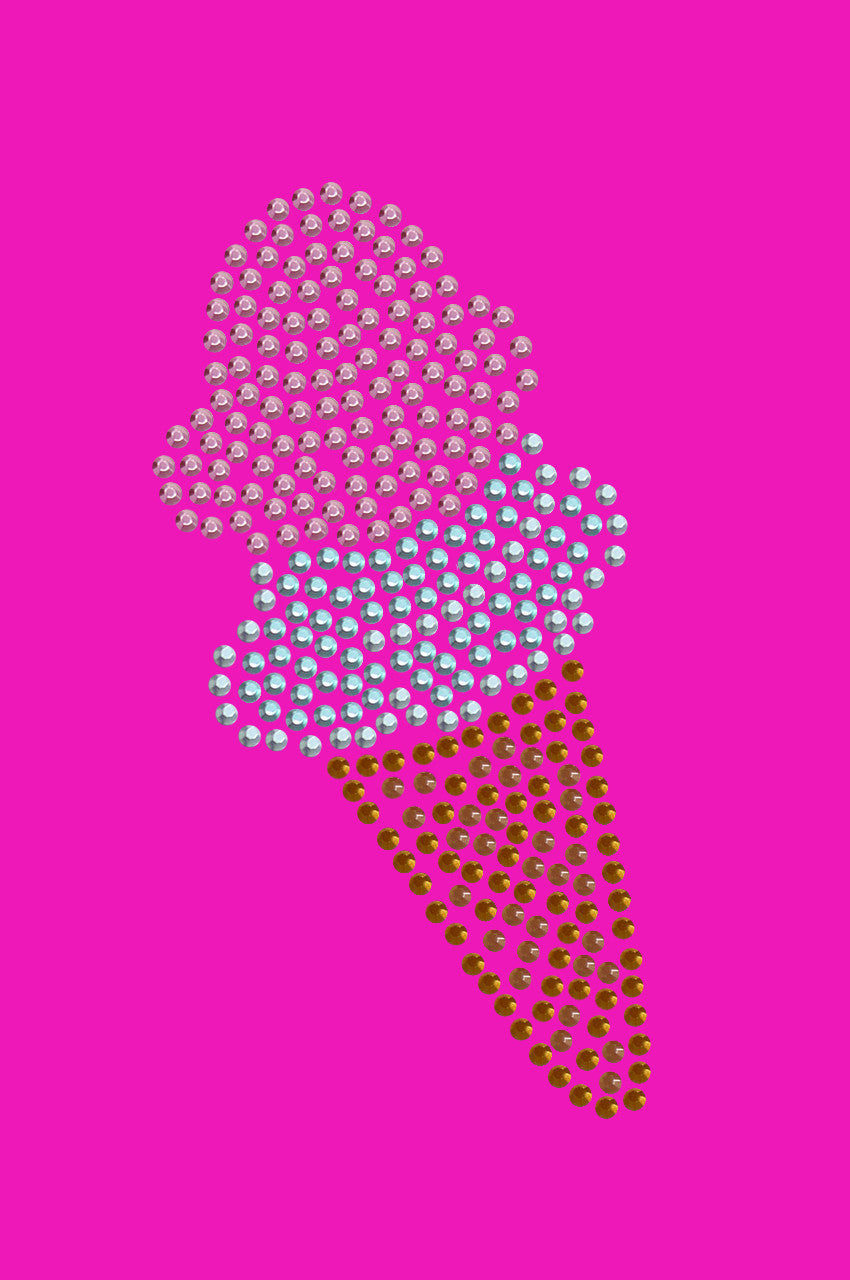 Ice Cream Cone - Double Dip - Womens T-shirt