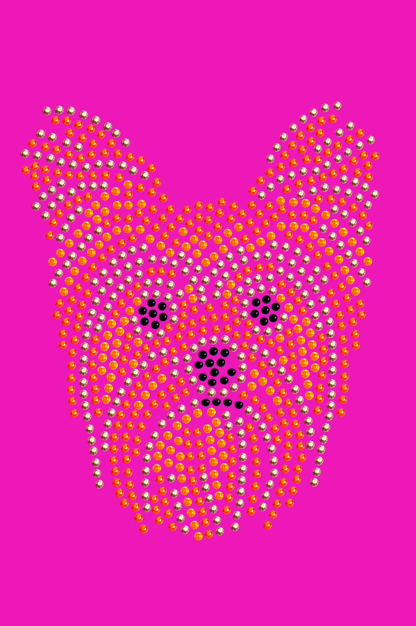 Yorkie Face 2 - bandana