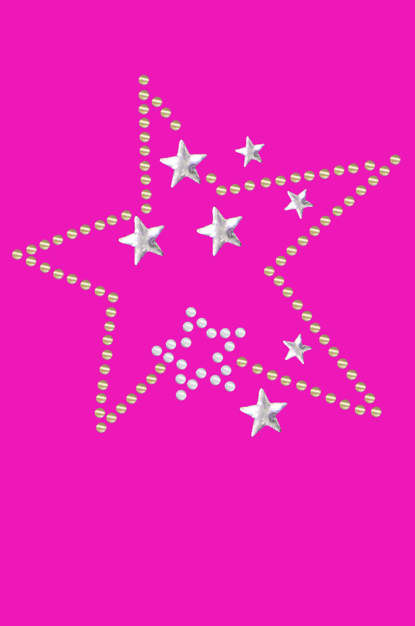 Gold & Silver Stars - Bandanna