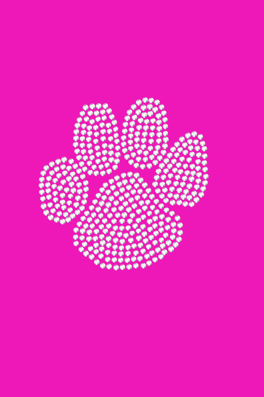 Paw (Rhinestone) - Women's T-shirt