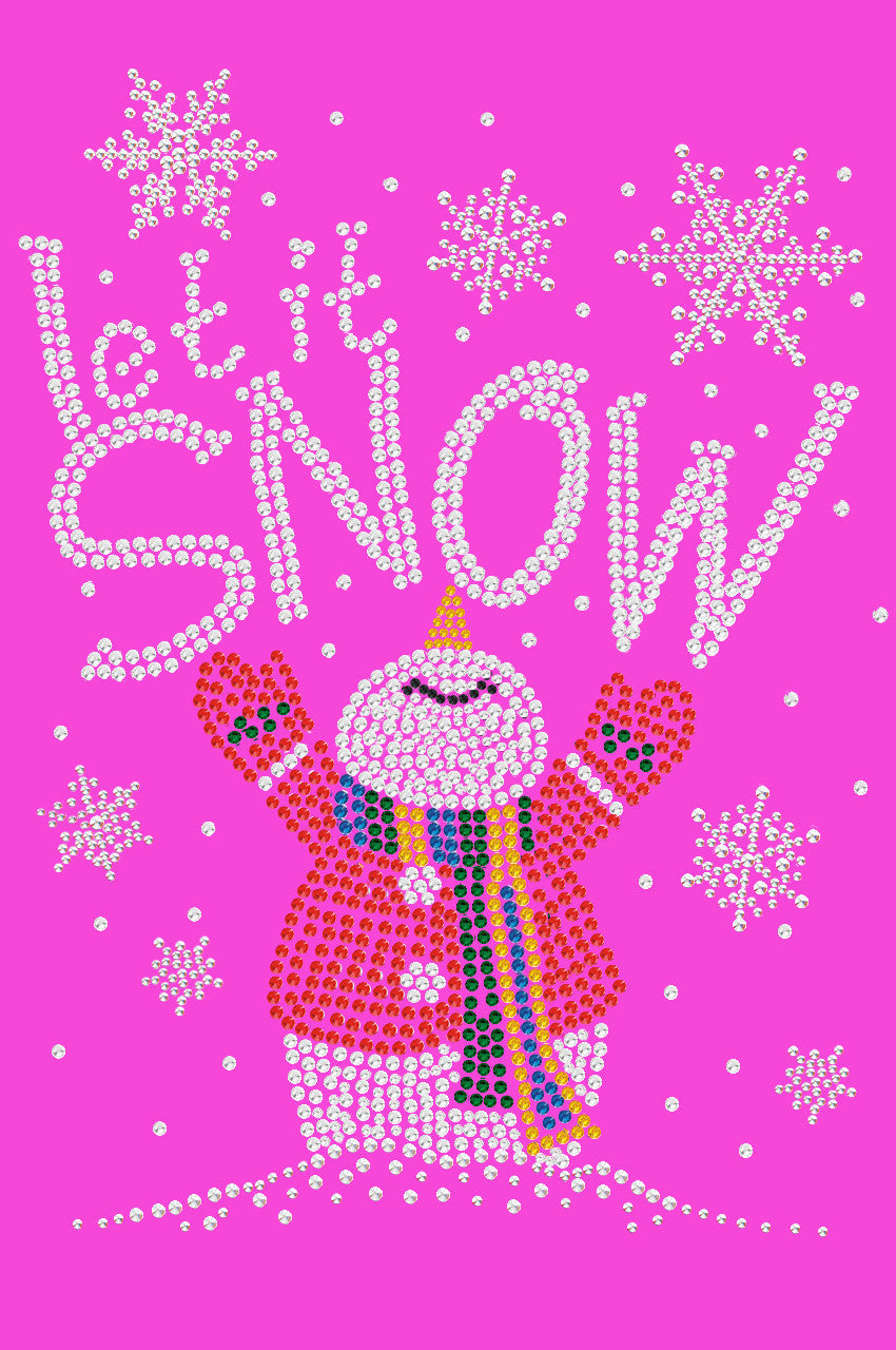 Let it Snow Snowman - Womens Tee