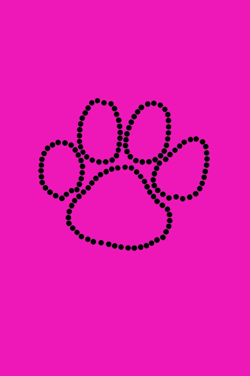 Paw (Black Nailheads) - Womens T-shirt