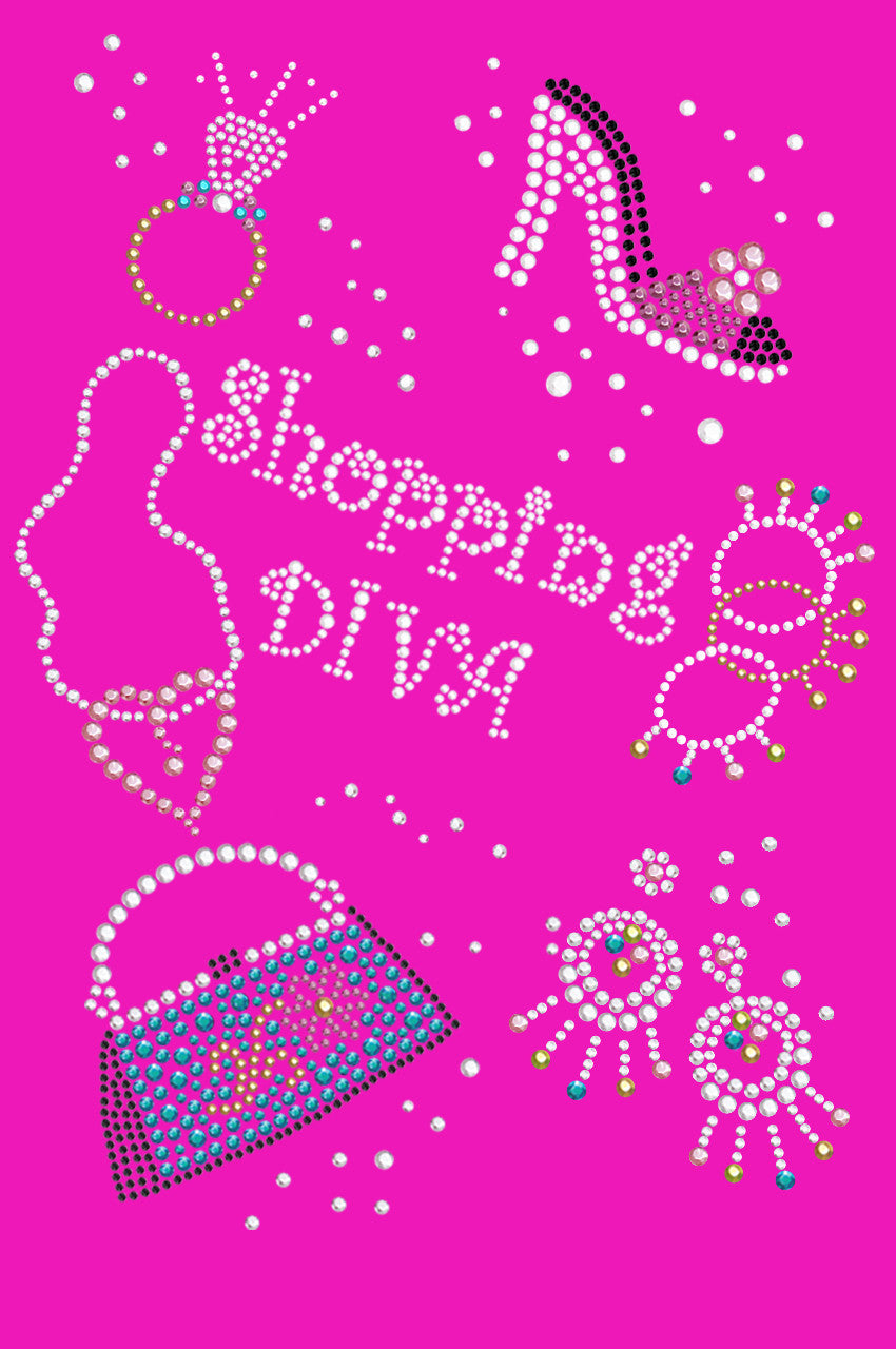 Shopping Diva - Womens T-shirt